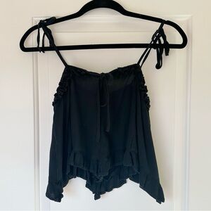 Flowy tie strap tank